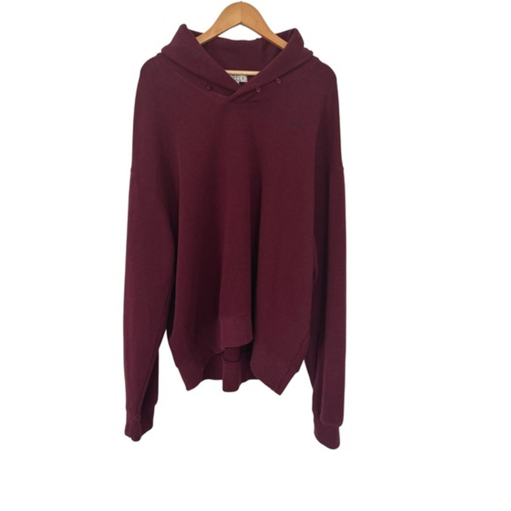 Cuffy's Cape Cod Cranberry Red Shawl Collar‎ Sweatshirt 2XL Cotton Coastal